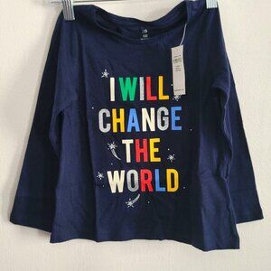 Baby Gap Toddler Size 4 cute Long sleeve Tee